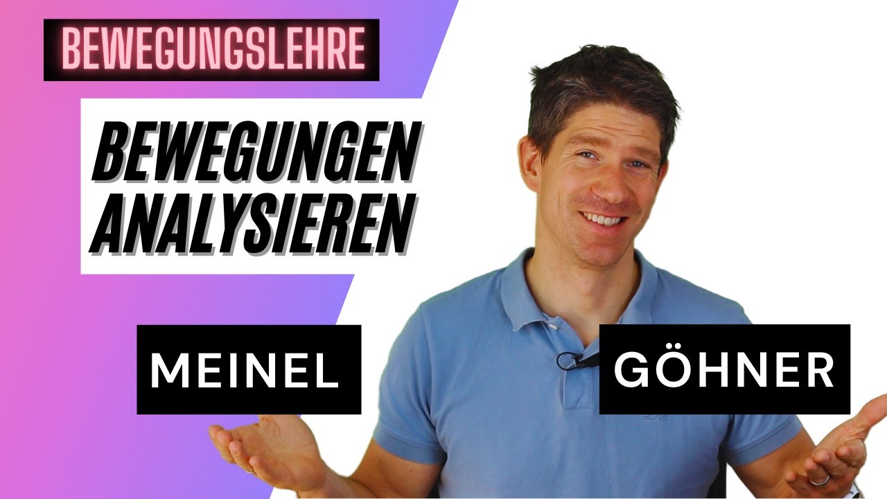 Bewegungslehre, Bewegungsanalyse - die Modelle von Meinel und Göhner im ...