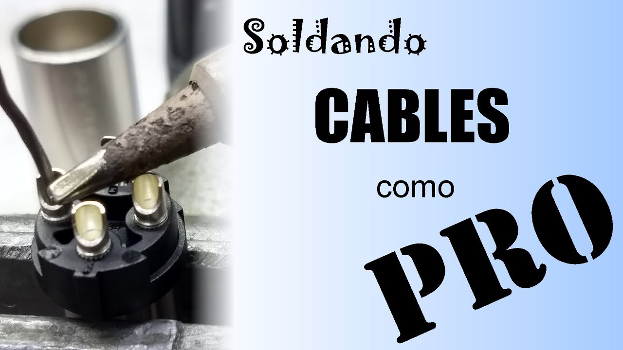 Cómo Soldar Cables de Audio