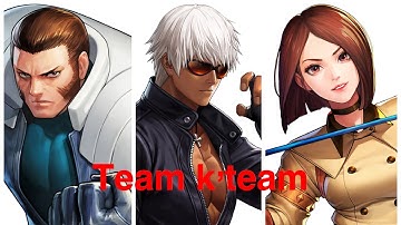 Kof 2002 UM PS4 Arcade mode playthough with K