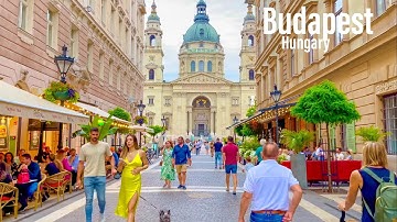 Budapest, Hungary - Evening Walk - August 2021 - 4K-HDR Walking Tour (▶97min) Budapest, Hungary - Evening Walk - August 2021 - 4K-HDR Walking Tour (▶97min)