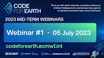 Day 1 of Code for Earth 2023 Mid-Term Webinar - Introduction to Selected Projects