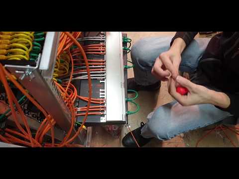 Ошибки терминирования кабелей на экранированную патч-панель Hyperline PPHD-19-24-8P8C-C5e-SH-110D