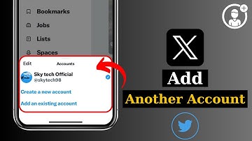 How To Add Another Account on Twitter X | How To Add A New X Account