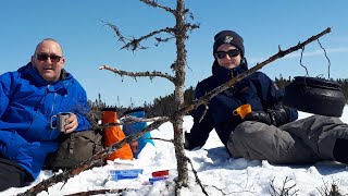 Ice Fishing And Catching Brook Trout With My Daughter  Episode #2