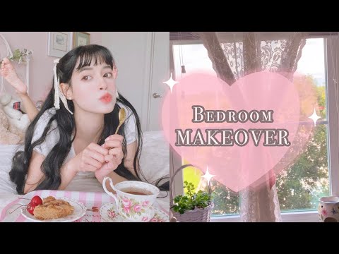 Bedroom Makeover | Cottagecore and Princesscore Complete Transformation Under $100