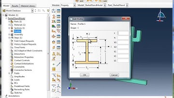 1.i) Abaqus Basics - Create a Profile