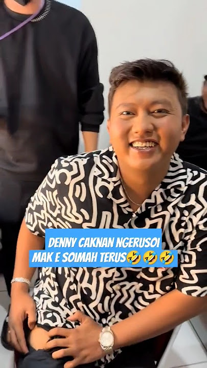 Denny Caknan ketemu Mak e Soimah lucu terus🤣🤣#dennycaknan #soimah #shorts