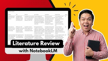 Smarter Literature Review with NotebookLM (with Data Tables)