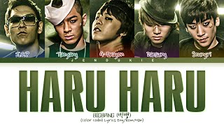 Download lagu BIGBANG HARU HARU (Day By Day) Lyrics (빅뱅 하루 하루 가사) (Color Coded Lyrics)