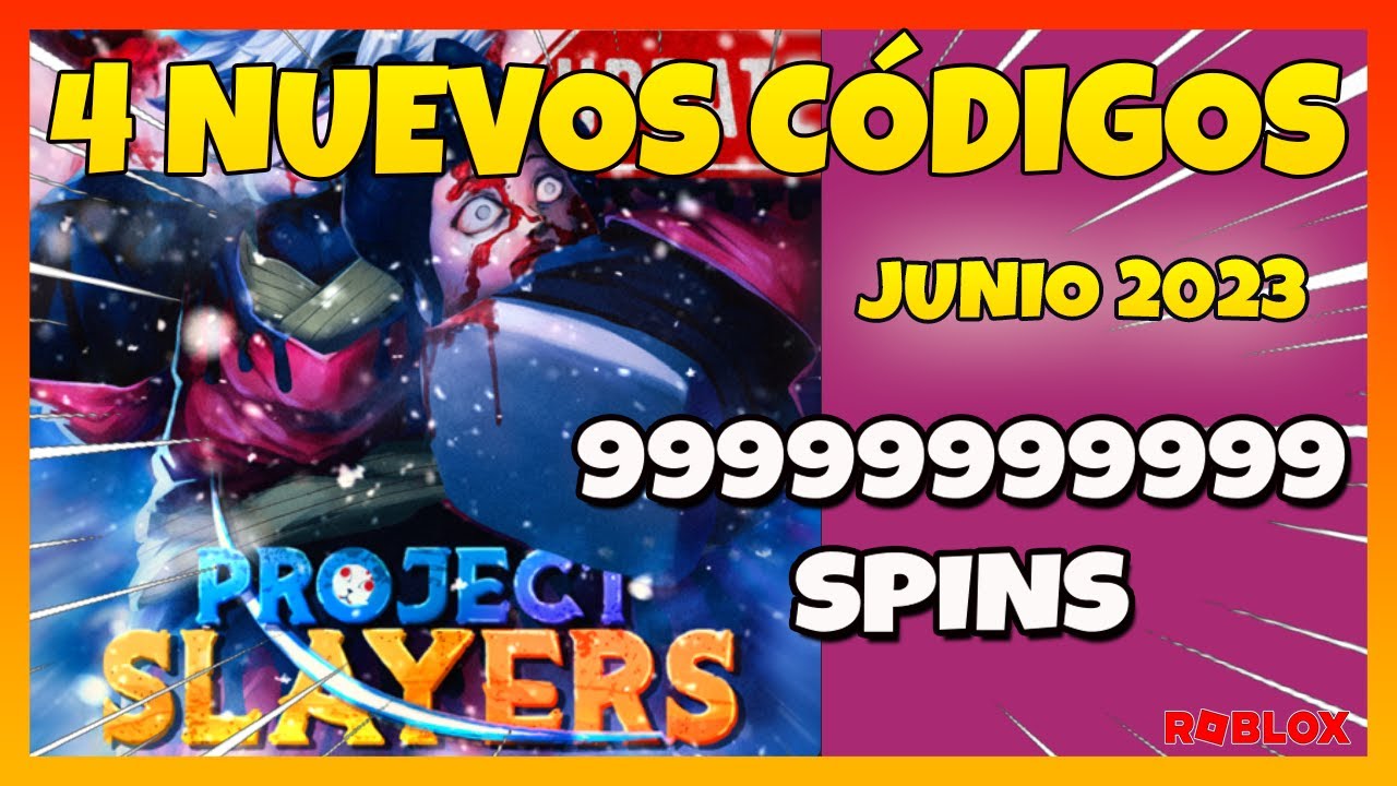 TODOS OS NOVOS *ABRIL 2023* CODIGOS no PROJECT SLAYERS! (PROJECT SLAYERS  CODES ABRIL ROBLOX!) 