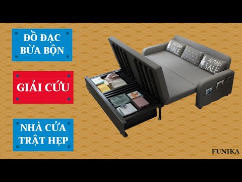 Video: Giường đôi có cơ cấu nâng hạ là lựa chọn tốt nhất để tiết kiệm không gian sống trong phòng ngủ của bạn