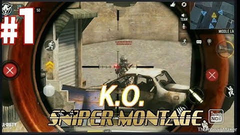 C.O.D Sniper Montage | Patt Se Headshot In C.O.D |