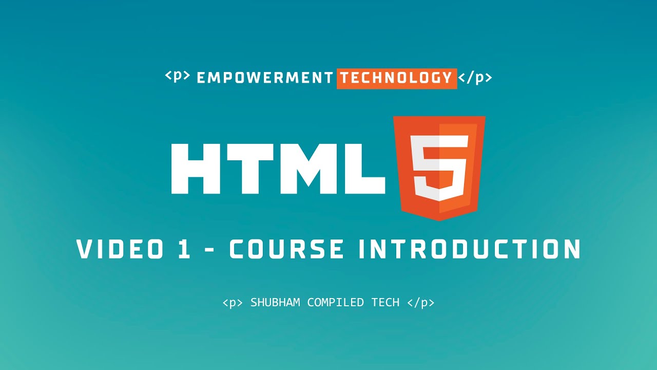 Video 1 | Course Introduction | HTML Made Easy! Learn Web Development ...