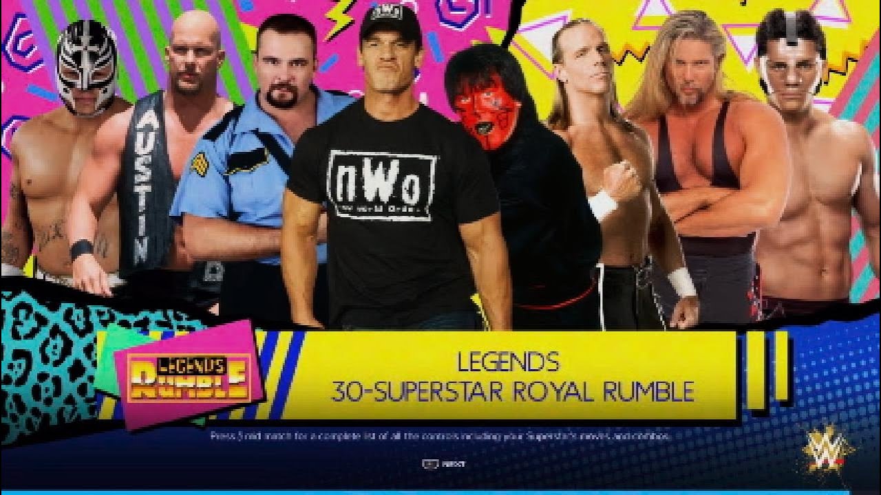Local Legend Rumble Legends Rumble III: Legends Rumble Championship Match WWE2K24 - YouTube