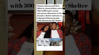 Flau jae Johnson and Chris Hilton Jr. donated their entire $10.9 million prize money #shorts