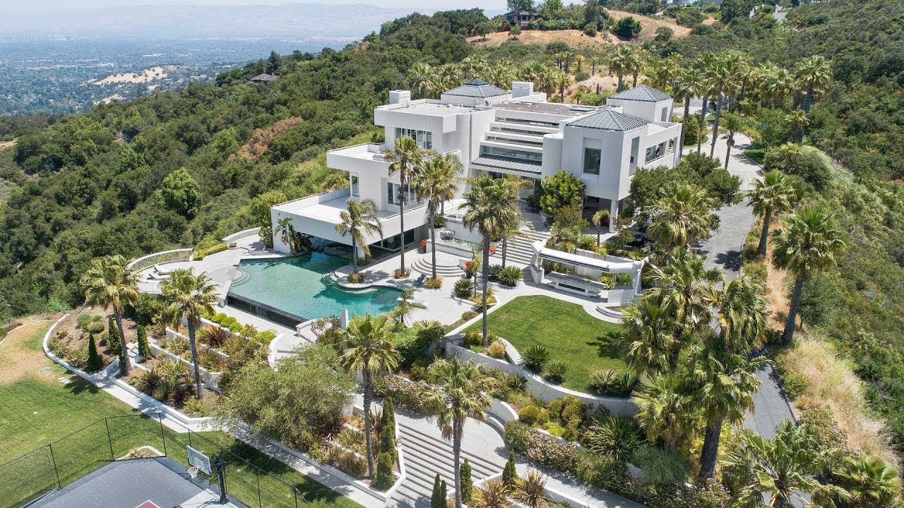 Extraordinary Los Gatos mega mansion on gigantic lot of 51 acres