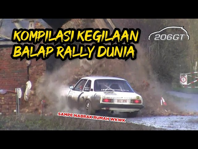 KOMPILASI KEGILAAN BALAP RALLY DUNIA | RALLY NABR4K RUMAH class=