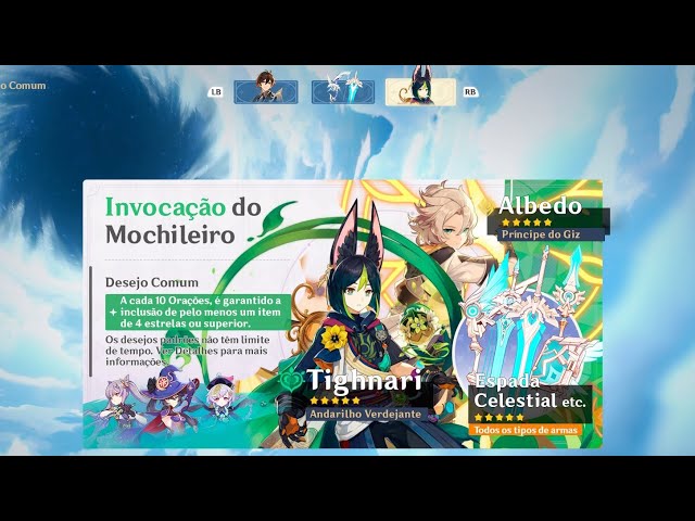 Invocação do Mochileiro, Genshin Impact Wiki