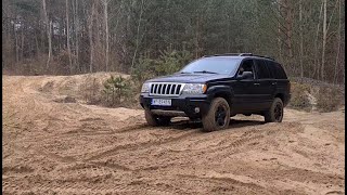 Jeep Cherokee WJ 4.7 V8 sound and light terrain off Road