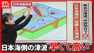 【解説】太平洋側だけではない津波被害　日本海側も津波に注意を『週刊地震ニュース』