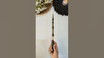 Elder Wand | Dumbledore Wand Making Secrets Reveale #shorts #diy #art #harrypotter #hp #magic #viral