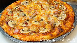 LA MEJOR PIZZA DEL MUNDO ENTERO by recetas de casa LM 13,219 views 2 months ago 8 minutes, 16 seconds