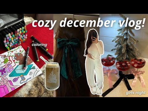 COZY DECEMBER VLOG