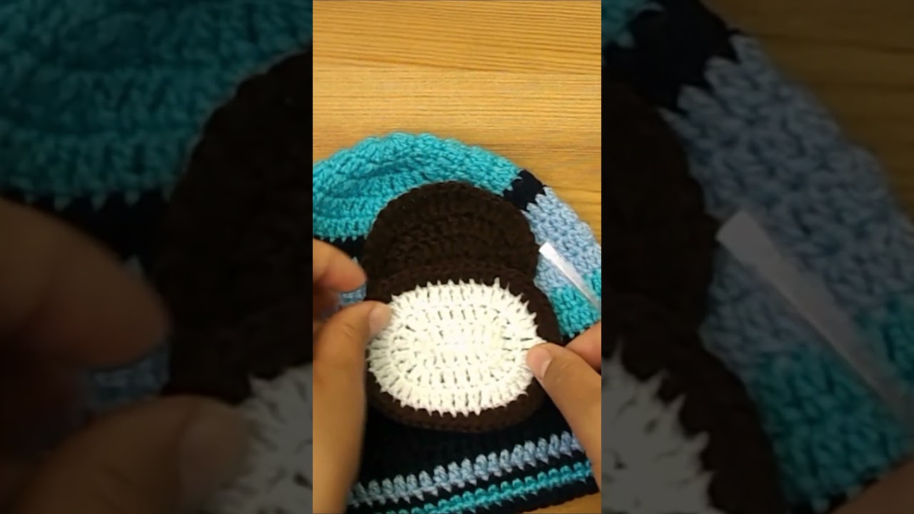 كروشيه طاقيه أطفال 