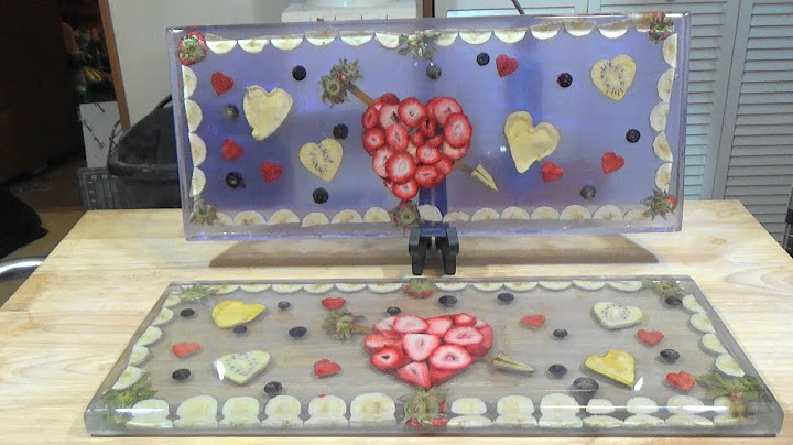 Forever Sweetheart Freeze Dried Fruit Resin Art Ep148