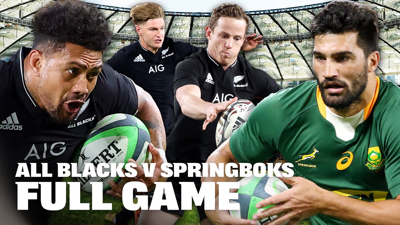 All Blacks v Springboks 2021 FULL GAME | IT COMES DOWN TO THE MINUTE! 😮