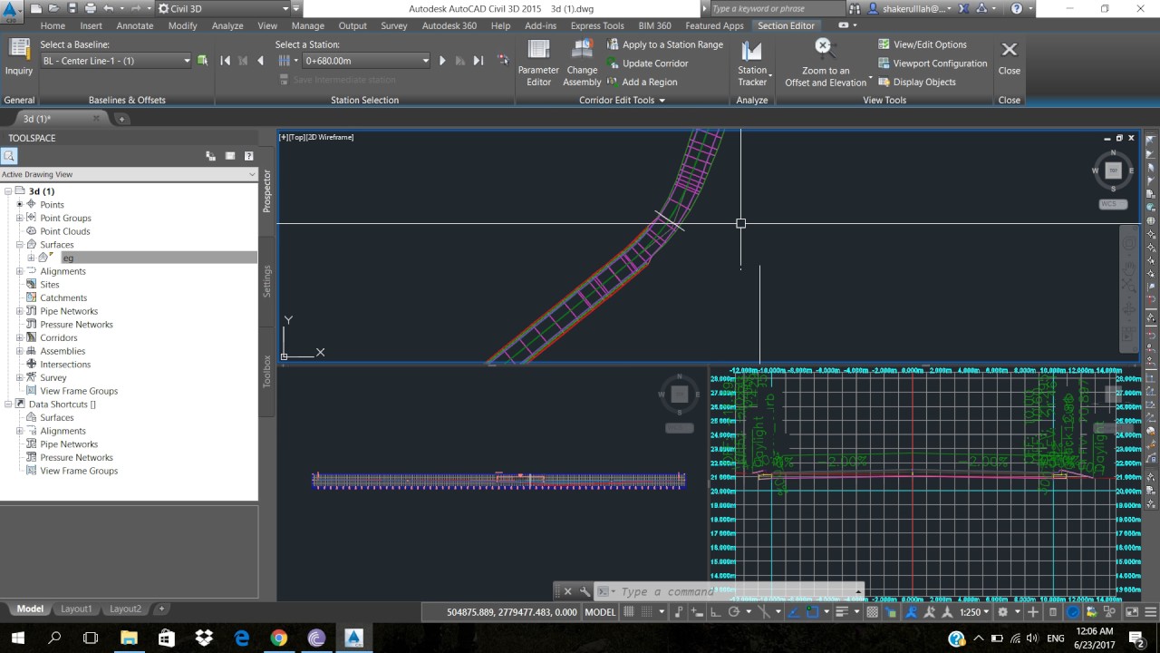 how to calculate and apply super elevation in road corridor youtube superelevation calculation excel sheet