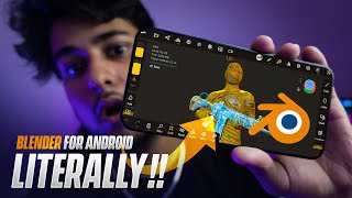 This app is literally Blender but for Android | Android 3D tutorial screenshot 4