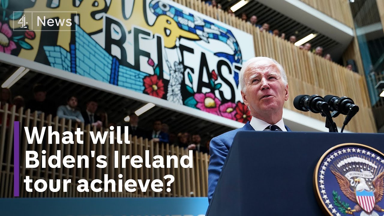 Joe Biden calls for Stormont power-share return on Ireland tour