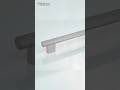 Delta Knurled Brass Cabinet Handle in Silver