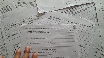 class 7 english 2nd unit test question paper 2025 | class 7 english 2nd unit test suggestion 2025