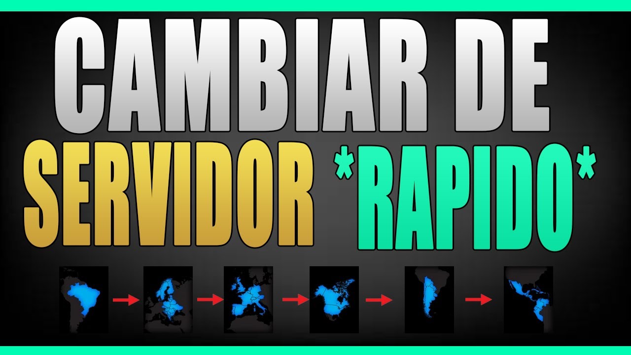 Pasos para cambiar de servidor