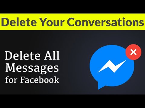 How To Delete All Conversation(Messages) On Facebook Messenger Permanently-Remove Chat History