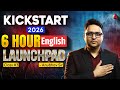 KICKSTART English 2026🎯| Grammar + RC + Vocab | 6 Hours English Course | Class 3 | Anubhav Goswami