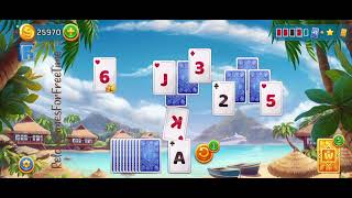 Solitaire Cruise: Card Games - Level 7 gameplay walkthrough logic brain puzzle card number game  screenshot 1