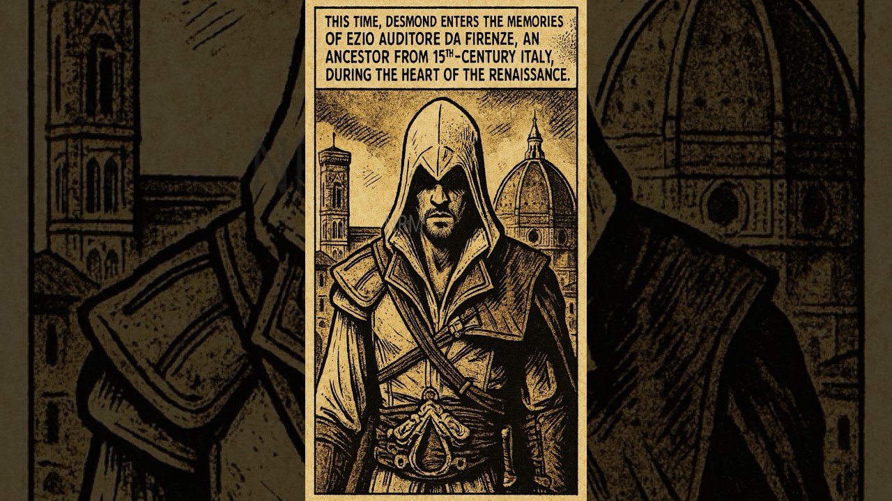 История Assassin’s Creed 2 менее чем за 3 минуты | Начало восхождения Эцио