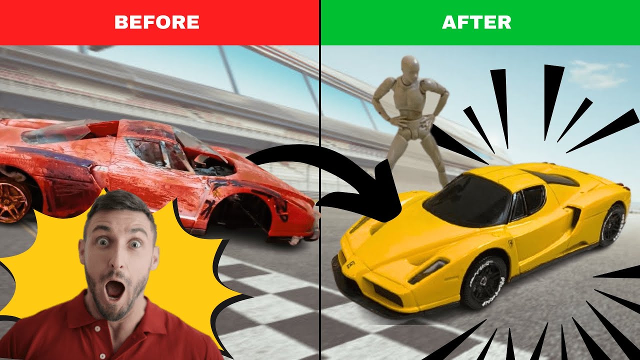 Abandon Ferrari Enzo Restoration Project