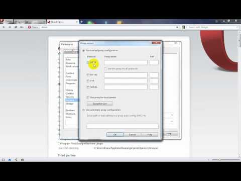 วีดีโอ: วิธีเปิดใช้งานพรอกซีใน Opera