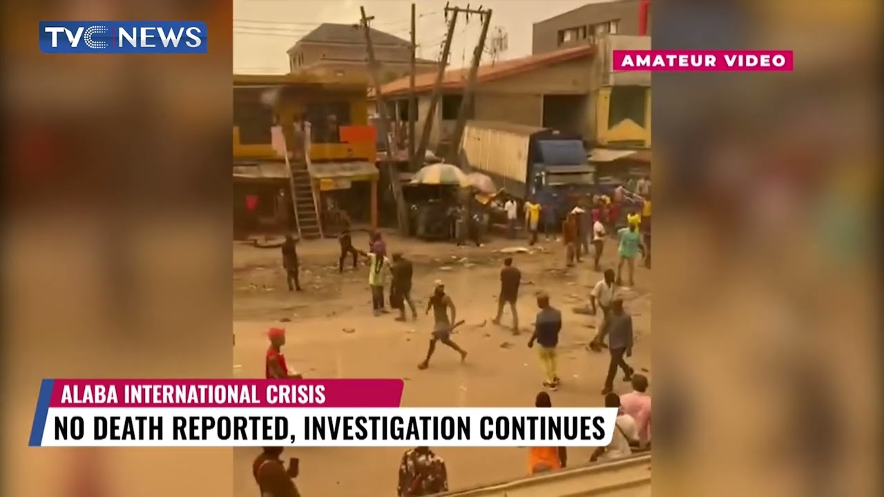 Many Injured as Hoodlums Clash with Traders at Alaba International Market
