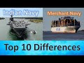 Indian Navy vs Merchant Navy Top 10 differences | Tamil | IndianNavy vs MerchantNavy வித்தியாசங்கள்