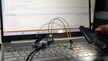 Interfacing Photoresistor sensor to Bharat Pi #Bharatpi #arduino  #electronics  #projects