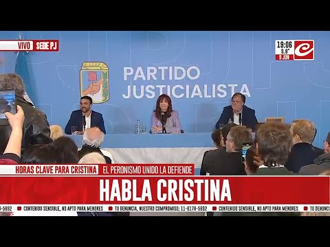 El discurso completo