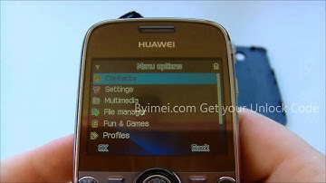 Huawei G6600 Unlock Code & input / enter simlock unlocking code