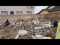 How to building a solid foundation on a Wetland in Accra-Ghana West Africa | Time Lapse Video