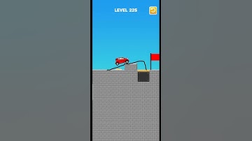 Draw Bridge All level Gameplay #225 #short #shorts #viralshorts