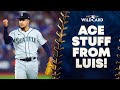 Stellar performance luis castillo throws absolute gem as mariners take game 1 of al wild card